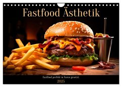 Fastfood Ästhetik (Wandkalender 2025 DIN A4 quer), CALVENDO Monatskalender