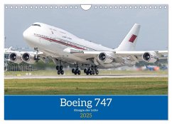 Boeing 747 Kalender (Wandkalender 2025 DIN A4 quer), CALVENDO Monatskalender - Calvendo;Brunner, Christoph