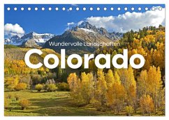 Colorado - Wundervolle Landschaften (Tischkalender 2025 DIN A5 quer), CALVENDO Monatskalender - Calvendo;Lederer, Benjamin