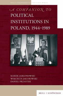 Cover A Companion to Political Institutions in Poland, 1944-1989