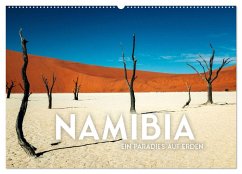 Namibia - Ein Paradies auf Erden. (Wandkalender 2025 DIN A2 quer), CALVENDO Monatskalender - Calvendo;SF