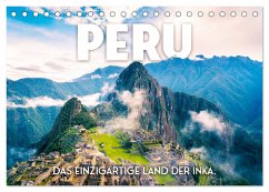 Peru - Das einzigartige Land der Inkas. (Tischkalender 2025 DIN A5 quer), CALVENDO Monatskalender