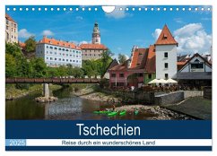 Tschechien - Eine Reise durch ein wunderschönes Land (Wandkalender 2025 DIN A4 quer), CALVENDO Monatskalender - Calvendo;Scholz, Frauke