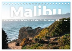 Malibu - Die wunderschöne Stadt der Strände und Filmstars. (Tischkalender 2025 DIN A5 quer), CALVENDO Monatskalender