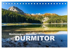 Montenegro - Welterbe Durmitor (Tischkalender 2025 DIN A5 quer), CALVENDO Monatskalender