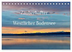 Zauberhafter Westlicher Bodensee (Tischkalender 2025 DIN A5 quer), CALVENDO Monatskalender