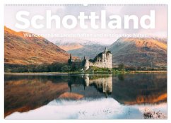 Schottland - Wunderschöne Landschaften und einzigartige Natur. (Wandkalender 2025 DIN A2 quer), CALVENDO Monatskalender