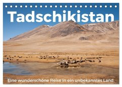 Tadschikistan - Eine wunderschöne Reise in ein unbekanntes Land. (Tischkalender 2025 DIN A5 quer), CALVENDO Monatskalender - Calvendo;Scott, M.