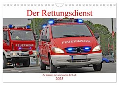 Der Rettungsdienst (Wandkalender 2025 DIN A4 quer), CALVENDO Monatskalender - Calvendo;Siepmann, Thomas