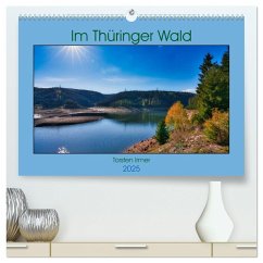 Im Thüringer Wald (hochwertiger Premium Wandkalender 2025 DIN A2 quer), Kunstdruck in Hochglanz