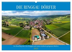 Die Ringgau Dörfer (Wandkalender 2025 DIN A2 quer), CALVENDO Monatskalender - Calvendo;Brack, Roland