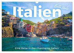 Italien - Eine Reise in das charmante Italien. (Wandkalender 2025 DIN A3 quer), CALVENDO Monatskalender - Calvendo;Scott, M.