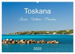 Toskana. Livorno - Volterra - Piombino (Wandkalender 2025 DIN A2 quer), CALVENDO Monatskalender - Calvendo;Kolfenbach, Klaus