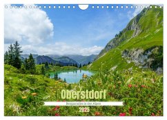 Oberstdorf - Bergparadies in den Alpen (Wandkalender 2025 DIN A4 quer), CALVENDO Monatskalender - Calvendo;Kleinfeld, Thorsten
