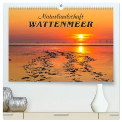 Naturlandschaft WATTENMEER (hochwertiger Premium Wandkalender 2025 DIN A2 quer), Kunstdruck in Hochglanz - Calvendo;Dreegmeyer, Andrea