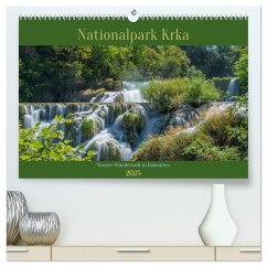 Nationalpark Krka - Wasser-Wunderwelt in Dalmatien (hochwertiger Premium Wandkalender 2025 DIN A2 quer), Kunstdruck in Hochglanz