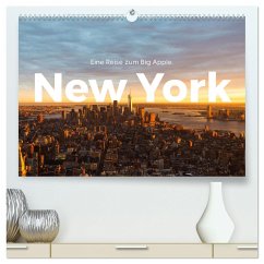 New York - Eine Reise zum Big Apple. (hochwertiger Premium Wandkalender 2025 DIN A2 quer), Kunstdruck in Hochglanz - Calvendo;Lederer, Benjamin