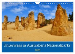 Unterwegs in Australiens Nationalparks (Wandkalender 2025 DIN A4 quer), CALVENDO Monatskalender