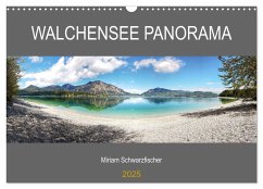 Walchensee Panorama (Wandkalender 2025 DIN A3 quer), CALVENDO Monatskalender