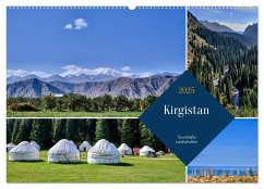 Kirgistan - Traumhafte Landschaften (Wandkalender 2025 DIN A2 quer), CALVENDO Monatskalender