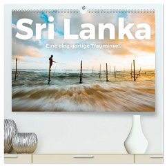 Sri Lanka - Eine einzigartige Trauminsel. (hochwertiger Premium Wandkalender 2025 DIN A2 quer), Kunstdruck in Hochglanz - Calvendo;Scott, M.