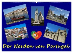 Der Norden von Portugal (Wandkalender 2025 DIN A2 quer), CALVENDO Monatskalender