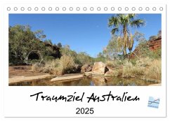 Traumziel Australien 2025 (Tischkalender 2025 DIN A5 quer), CALVENDO Monatskalender