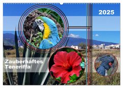 Zauberhaftes Teneriffa (Wandkalender 2025 DIN A2 quer), CALVENDO Monatskalender