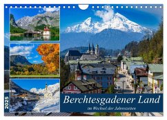 Berchtesgadener Land im Wechsel der Jahreszeiten (Wandkalender 2025 DIN A4 quer), CALVENDO Monatskalender
