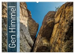 Gen Himmel - Elbsandstein (Wandkalender 2025 DIN A2 quer), CALVENDO Monatskalender