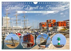 Halbinsel Priwall bei Travemünde ¿ Impressionen von der Ostseeküste (Wandkalender 2025 DIN A4 quer), CALVENDO Monatskalender
