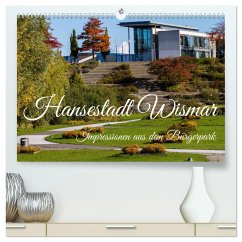 Impressionen aus dem Bürgerpark der Hansestadt Wismar (hochwertiger Premium Wandkalender 2025 DIN A2 quer), Kunstdruck in Hochglanz