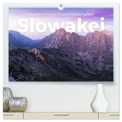 Slowakei - Wunderschöne Traumlandschaften (hochwertiger Premium Wandkalender 2025 DIN A2 quer), Kunstdruck in Hochglanz