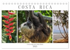 Costa Rica - unterwegs mit Julia Hahn (Tischkalender 2025 DIN A5 quer), CALVENDO Monatskalender