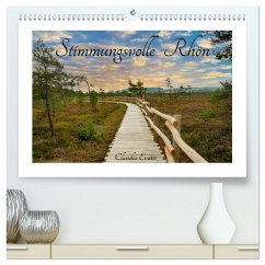 Stimmungsvolle Rhön (hochwertiger Premium Wandkalender 2025 DIN A2 quer), Kunstdruck in Hochglanz