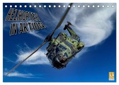 Helikopter in Aktion (Tischkalender 2025 DIN A5 quer), CALVENDO Monatskalender