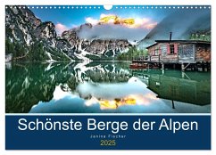 Schönste Berge der Alpen (Wandkalender 2025 DIN A3 quer), CALVENDO Monatskalender - Calvendo;Fischer, Janina