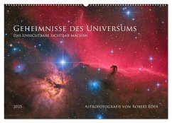 Geheimnisse des Universums (Wandkalender 2025 DIN A2 quer), CALVENDO Monatskalender