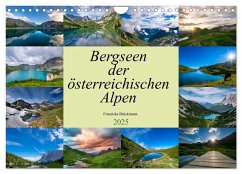 Bergseen der österreichischen Alpen (Wandkalender 2025 DIN A4 quer), CALVENDO Monatskalender