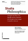 Concepts and Their Uses / Begriffe und ihr Gebrauch Concepts and Their Uses / Begriffe und ihr Gebrauch