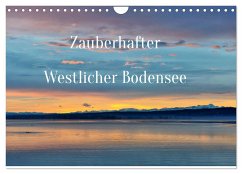Zauberhafter Westlicher Bodensee (Wandkalender 2025 DIN A4 quer), CALVENDO Monatskalender