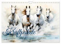 Kraftpakete in Aquarell (Wandkalender 2025 DIN A4 quer), CALVENDO Monatskalender - Calvendo;Tapper, Daniela