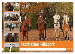 Faszination Reitsport (Wandkalender 2025 DIN A2 quer), CALVENDO Monatskalender