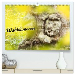 Walddämonen (hochwertiger Premium Wandkalender 2025 DIN A2 quer), Kunstdruck in Hochglanz - Calvendo;Martin (GDT), Wilfried