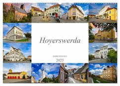 Hoyerswerda Impressionen (Wandkalender 2025 DIN A2 quer), CALVENDO Monatskalender