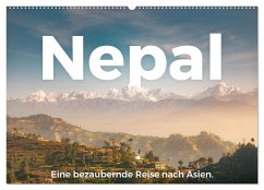 Nepal - Eine bezaubernde Reise nach Asien. (Wandkalender 2025 DIN A2 quer), CALVENDO Monatskalender
