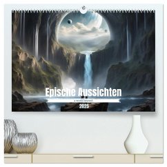 Epische Aussichten (hochwertiger Premium Wandkalender 2025 DIN A2 quer), Kunstdruck in Hochglanz