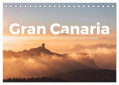 Gran Canaria - Eine Reise zu einer bezaubernden Insel. (Tischkalender 2025 DIN A5 quer), CALVENDO Monatskalender