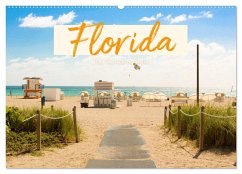 Florida - The Sunshine State (Wandkalender 2025 DIN A2 quer), CALVENDO Monatskalender