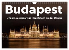 Budapest - Ungarns einzigartige Hauptstadt an der Donau. (Wandkalender 2025 DIN A4 quer), CALVENDO Monatskalender